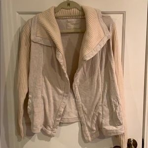 Beige stylish jacket